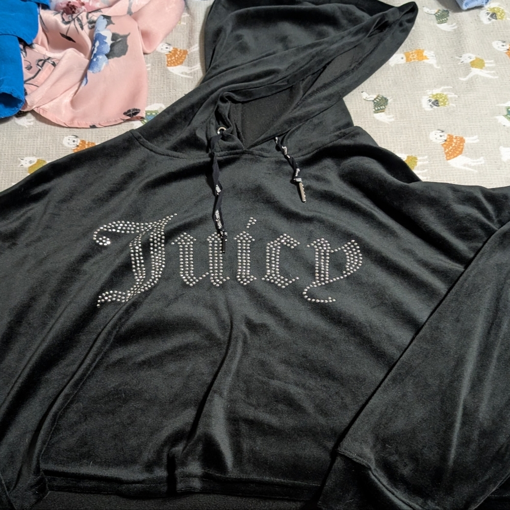 Cropped Juicy Couture Hoodie